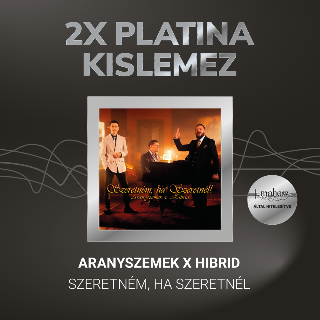 Aranyszemek hibrid szeretnem ha szeretnel 2x platina kislemez