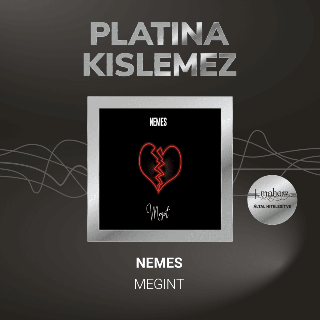 Nemes megint platina kislemez