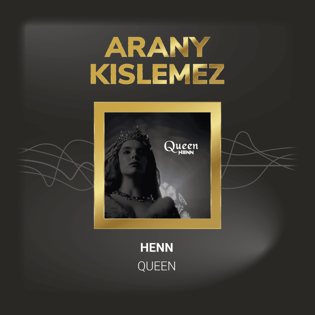 Print henn queen arany kislemez